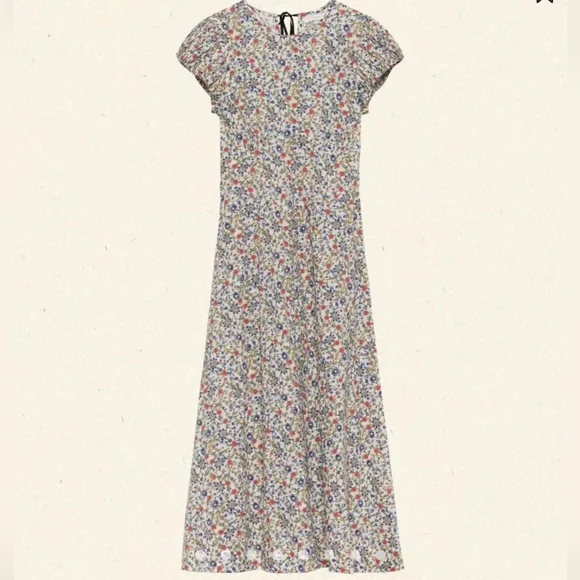 Doen Rhodia floral-print organic cotton-voile midi dress - Picture 8 of 16